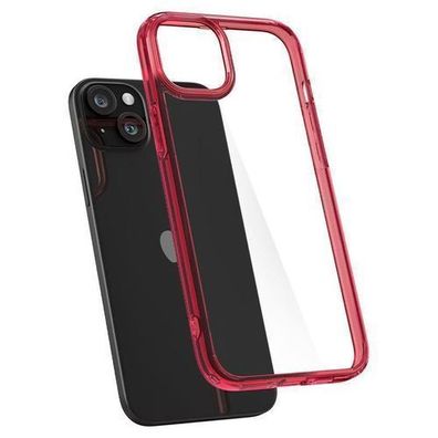 Spigen Ultra Hybrid Schutzhülle für iPhone 15 Plus - Rot