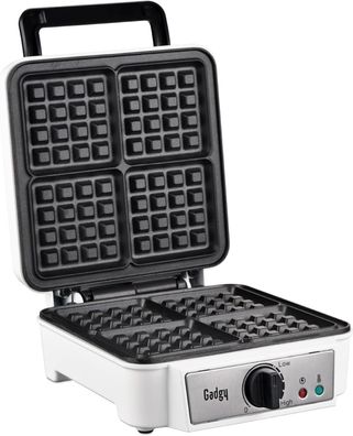 Gadgy GG0933 Waffeleisen DoppelWaffeleisen für 4 Waffeln 1200 W #Y97-1140