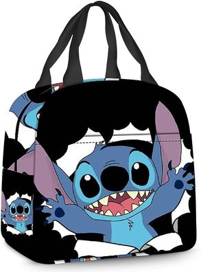 Ksopsdey Stitch Lunchtasche Cartoon Isolierung Tasche Leak-Proof #Y69-606