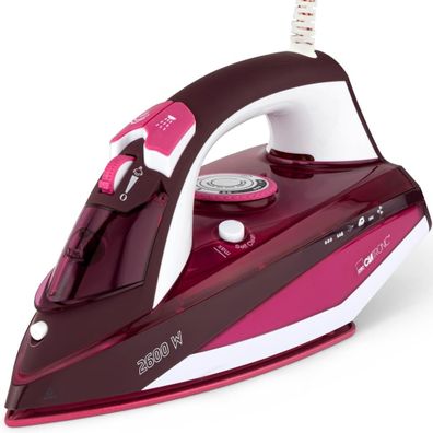 Clatronic DB 3705 Dampfbügeleisen Keramiksohle 2600W Bügeleisen wie NEU #Y99-951