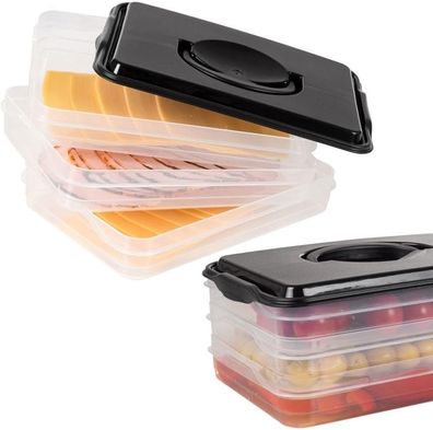 Vilde Aufbewahrungsbox Organizer Frischhaltedose Wurstaufschnitt Käse #Y91-1073