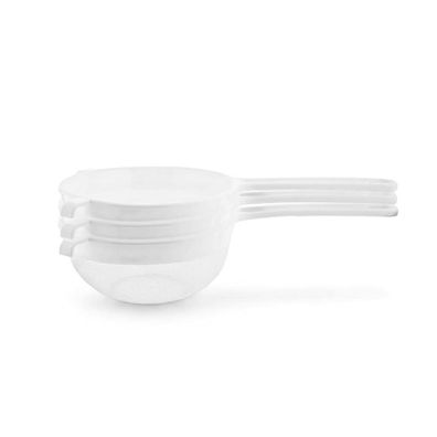 3 Stück Passiersieb ø18 cm aus Kunststoff - ideal für Küche & Haushalt, Weiß