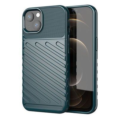 Robuster Thunder Schutz Hülle für iPhone 13 Mini - Grün