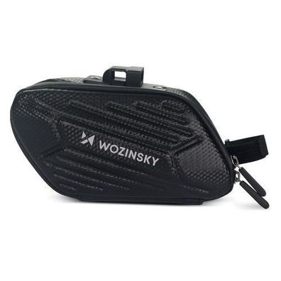 Wozinsky Wasserdichte Fahrradtasche 1,5L Schwarz - Unter Sattel (Modell WBB27BK)