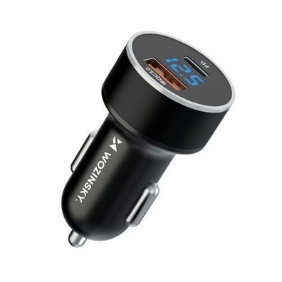 Wozinsky WDCCAC Auto-Ladegerät USB-C USB-A 36W - Schwarz