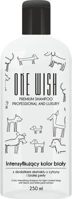 ONE WISH Shampoo für weißes Fell 250 ml