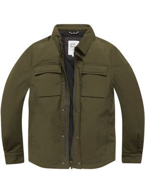 Vintage Industries Übergangsjacke Wyatt Shirt-Jacket Taupe