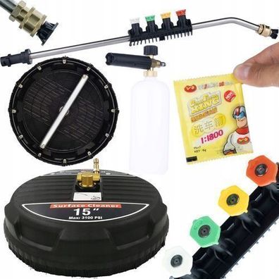 Rosfix Set T-Racer 15" Bürste + Lanze + 5 Düsen + Schaumsprüher 1000ml