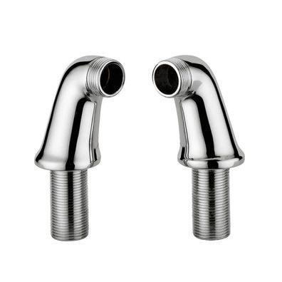 Beitz & Walz Wannenaufsatz (Paar) 3/4" x 3/4" chrom