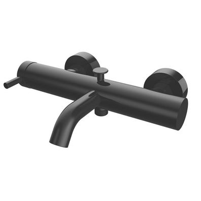 Beitz & Walz Aqvadesign Wannenfüll- u. Br.-Ehm. A.P. / rund / neu / schwarz