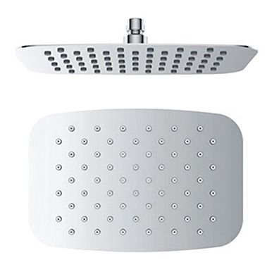 Beitz & Walz AqvaShower Kopfbrause 300 x 200 x 2 mm / Edelstahl-poliert