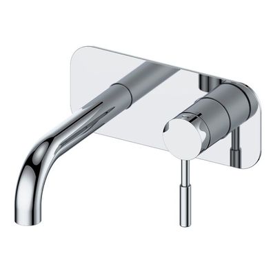 Beitz & Walz Aqvadesign Waschtisch-Ehm. Wand ST / rund / neu / chrom