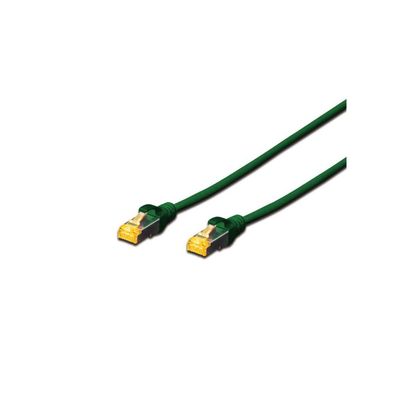 Digitus CAT 6A S/FTP Patchkabel, 7m, grün