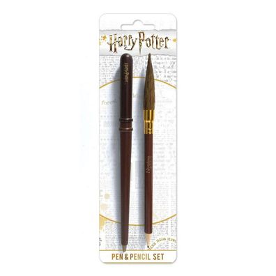 Harry Potter Schreibset 2-teilig Wand & Broom
