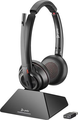 HP Poly Savi 8220 - Savi 8200 series - Headset - On-Ear