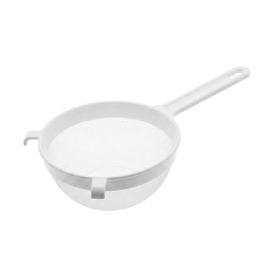 Passiersieb ø18 cm aus Kunststoff - ideal für Küche & Haushalt, Weiß