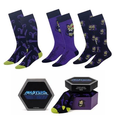 Masters of the Universe Socken für Erwachsene im praktischen 3er Set