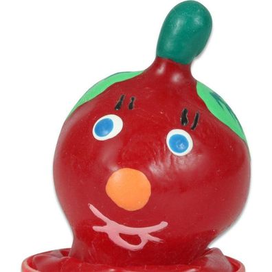 Condomerie Condomerie - Handbemalte Neuheitskondome Tomate