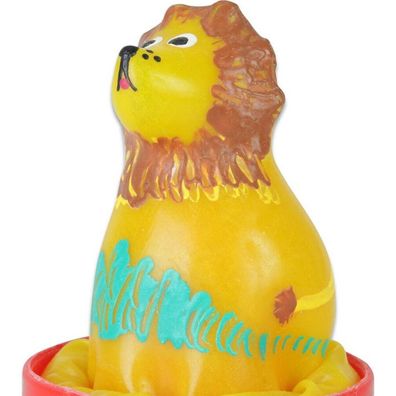 Condomerie Condomerie - Handbemalte Neuheitskondome Sitzender Löwe
