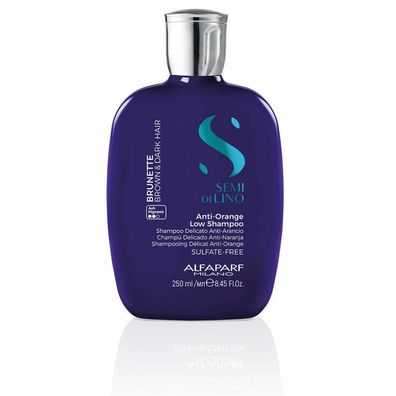 Alfaparf Milano Alfaparf Milano Semi Di Lino Brunette Anti-Orange Low Shampoo 250 ml