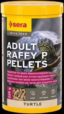 Sera Turtle Adult Raffy P Pellets 1000ml - Hauptfutter für Wasserschildkröten