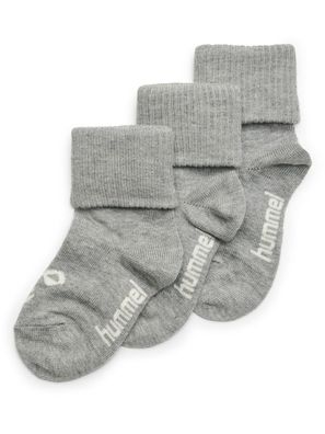 Hummel Kinder Socke Sora 3-Pack Sock Grey Melange