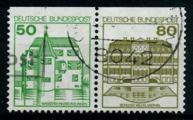 BRD BUND Zusammendruck Nr W77 gestempelt WAAGR PAAR X96DC0A