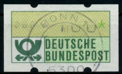 BRD ATM 1981 Nr 1-1-100 zentrisch gestempelt X97078A