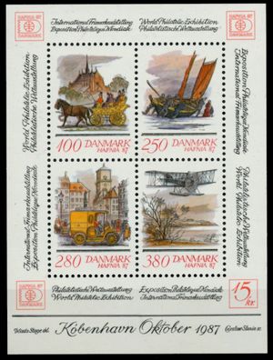 Dänemark Block 5 postfrisch S0196BA
