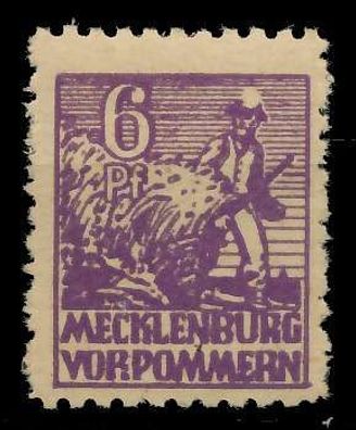 SBZ Mecklbrg VORP. Nr 33yd I postfrisch X810036