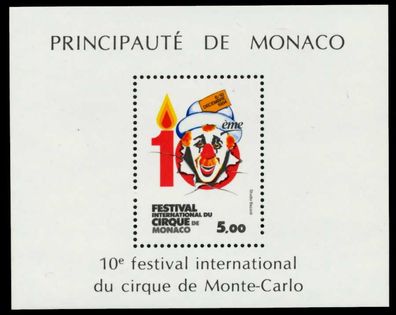 MONACO Block 27 postfrisch S019CC2
