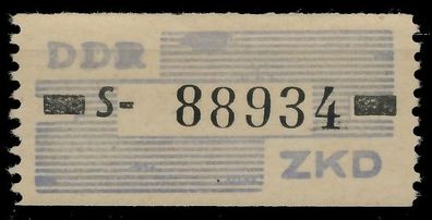 DDR DIENST Wertstreifen Nr 26S postfrisch X1CDAFA