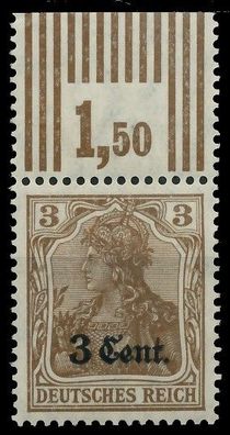 BES. 1WK ETAPPE WEST Nr 1 WOR 3-7-3 ungebraucht ORA X434EDA