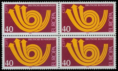BRD BUND 1973 Nr 769 postfrisch Viererblock X5FA92A