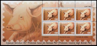 Schweiz BLOCK Kleinbogen 2000-2009 Nr 1888 postfrisch K X668A9A