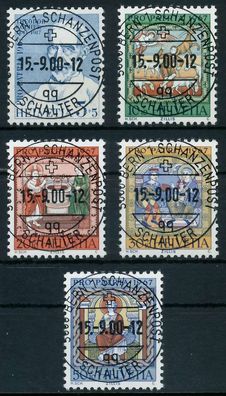 Schweiz PRO PATRIA Nr 853-857 zentrisch gestempelt X6AA886