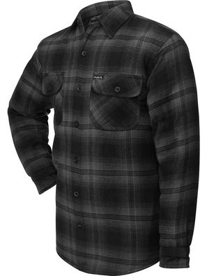 Lucky 13 Hemd Shocker Lined Flannel Grey/Black