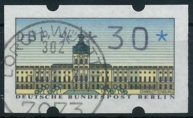 BERLIN Automatenmarken Nr ATM 1-030 gestempelt X7F4E6A