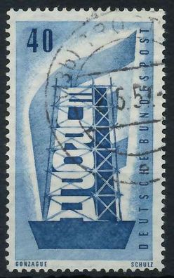 BRD BUND 1956 Nr 242 gestempelt X820966