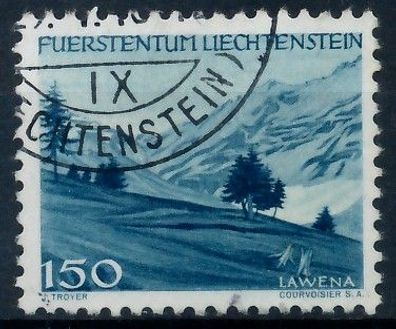 Liechtenstein 1944 Nr 237 gestempelt X1392DE