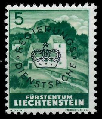 Liechtenstein Dienstmarken 1934 37 Nr 20 ungebraucht X142AA2