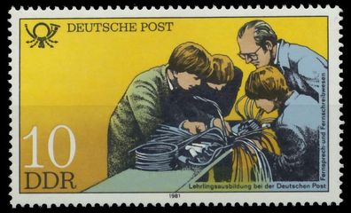 DDR 1981 Nr 2584 postfrisch SE3098A