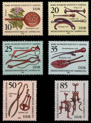 DDR 1981 Nr 2640-2645 postfrisch SE364CA