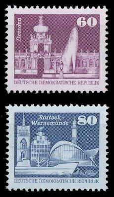 DDR DS AUFBAU IN DER Nr 2649-2650 postfrisch SE3654A
