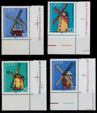 DDR 1981 Nr 2657-2660 postfrisch ECKE-URE XABA322
