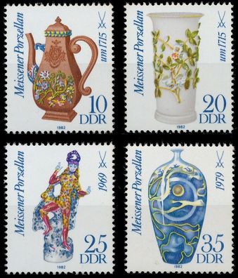 DDR 1982 Nr 2667-2670 postfrisch XABA396