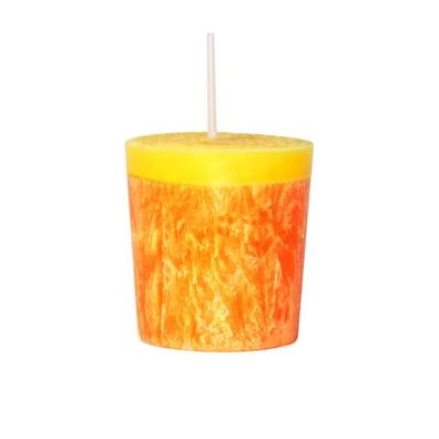 Votivkerze Mandarine-Orange 1 St
