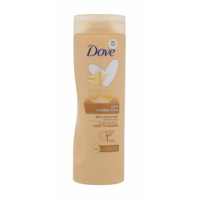 Dove Visible Glow Gradual Tan Body Lotion 400ml - Fair/Medium