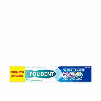 Fixiercreme für Zahnprothesen, starker Halt, Minzgeschmack, 77 g
