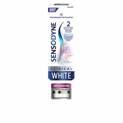 Sensodyne Clinical WHITE Zahnpasta gegen Flecken 75 ml